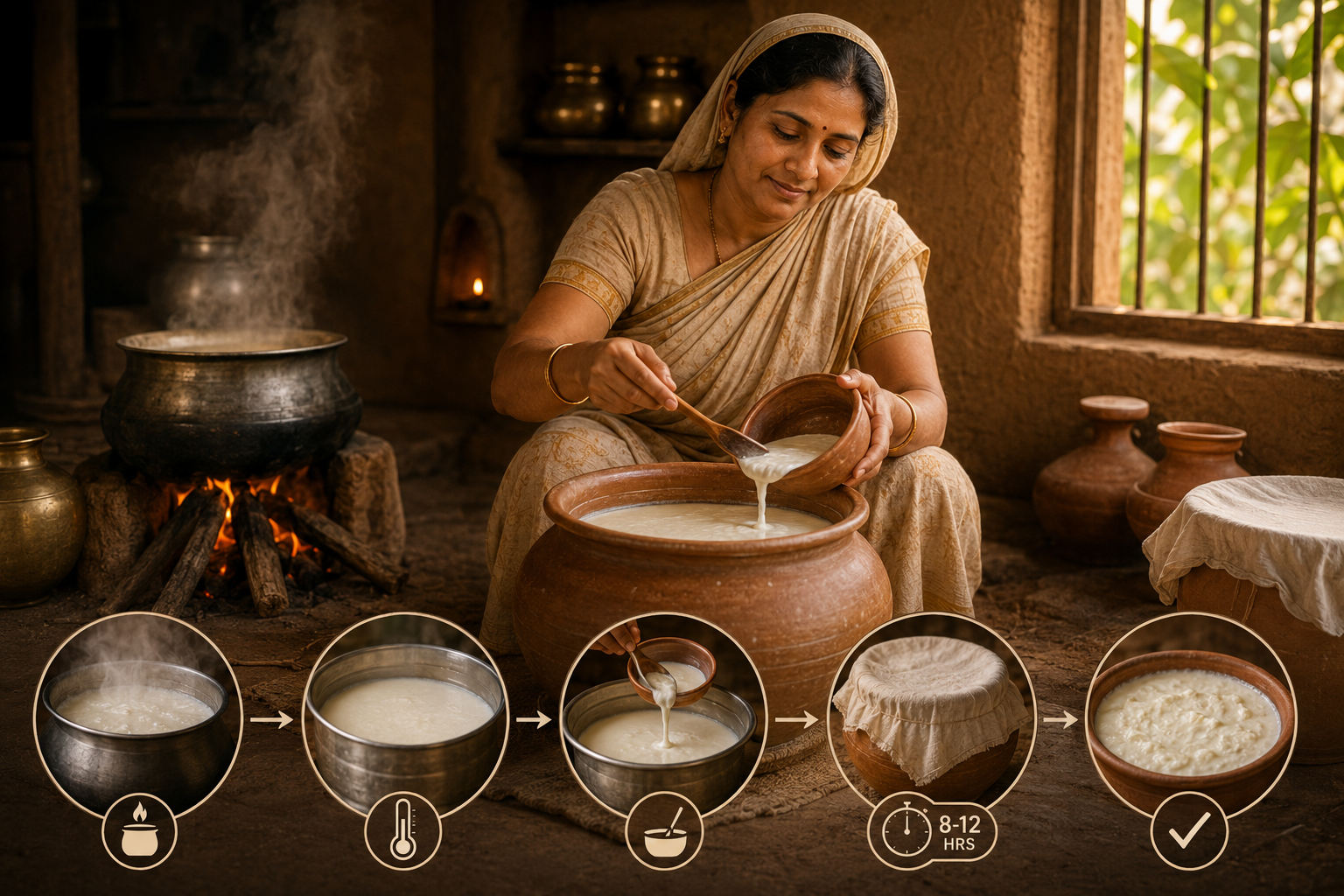 Hand Churning
